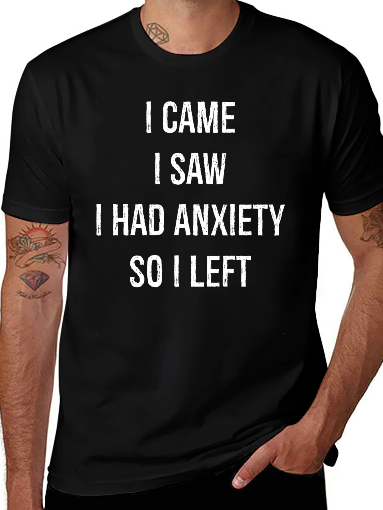 I Came I Saw I Had Anxiety T-Shirt