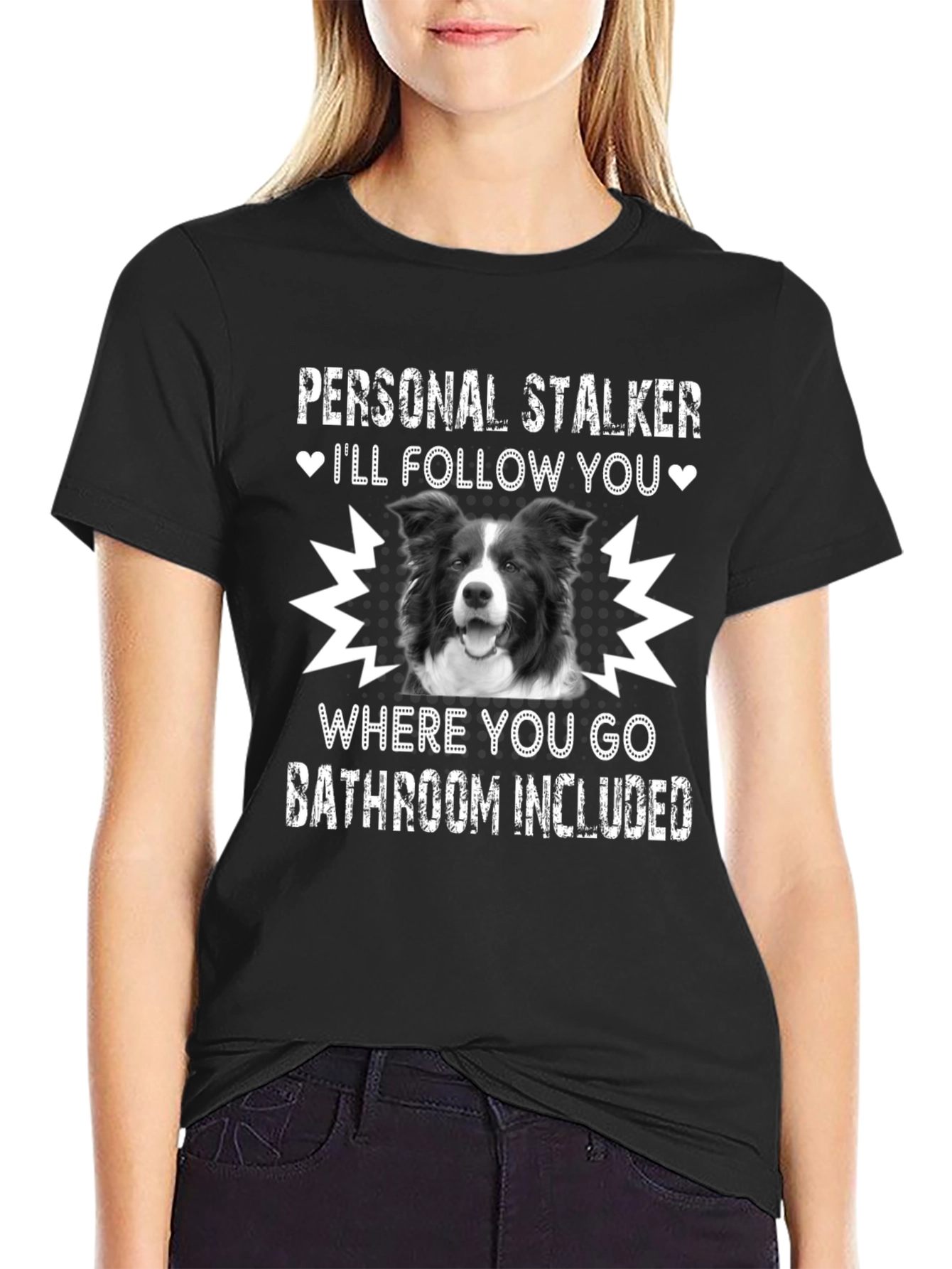 Personal Stalker Dog T-Shirt