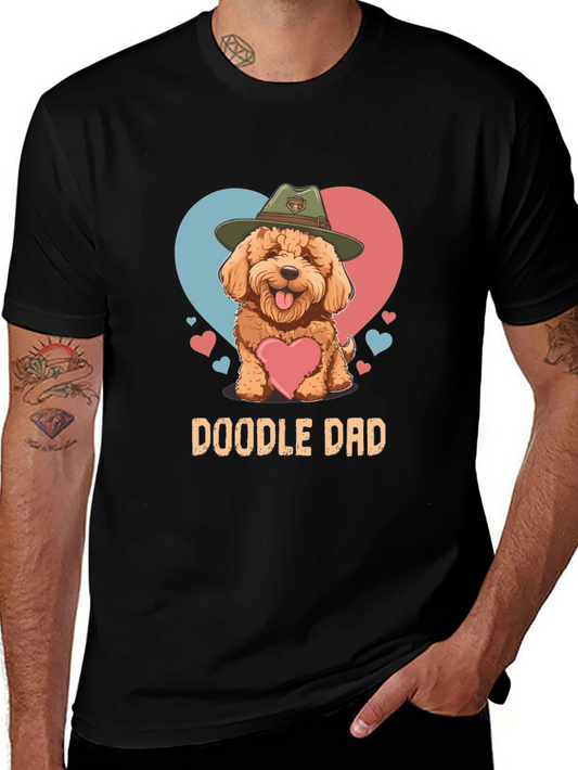 Doodle Dad T-Shirt - Cute Dog Lover Tee