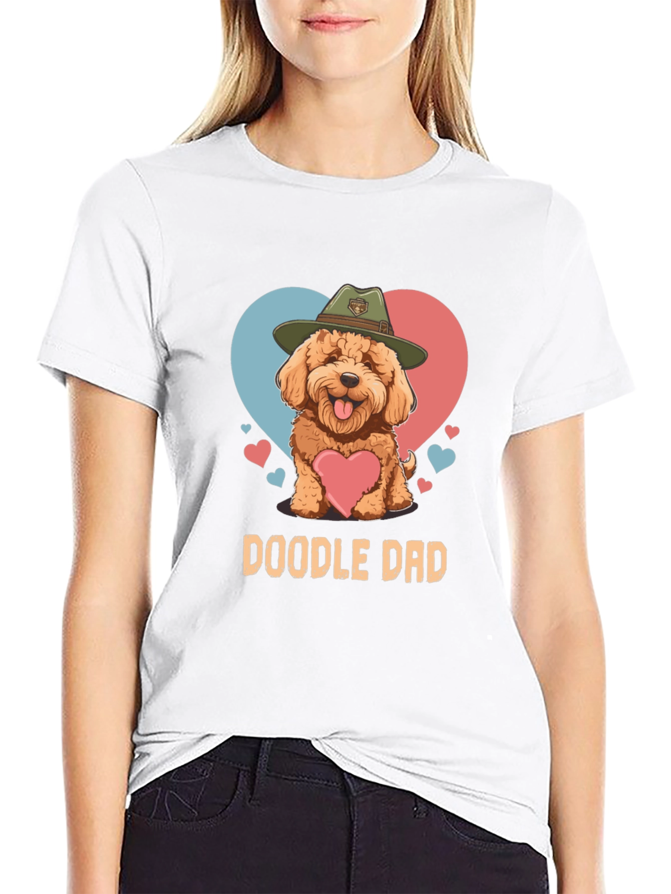 Doodle Dad T-Shirt - Cute Dog Lover Tee