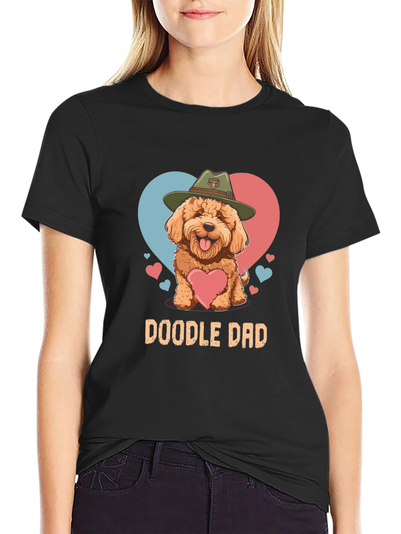 Doodle Dad T-Shirt - Cute Dog Lover Tee