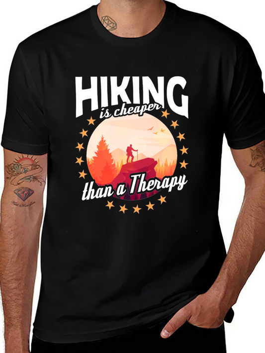Hiking is Cheaper Than Therapy T-Shirt