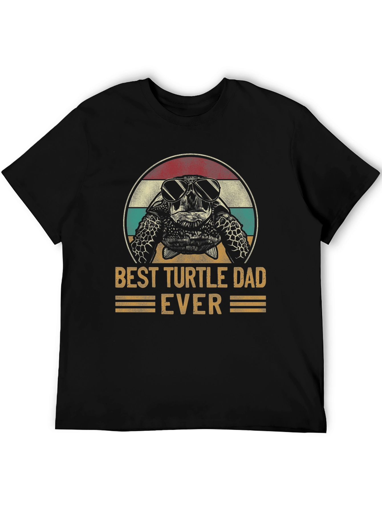 Best Turtle Dad Ever T-Shirt