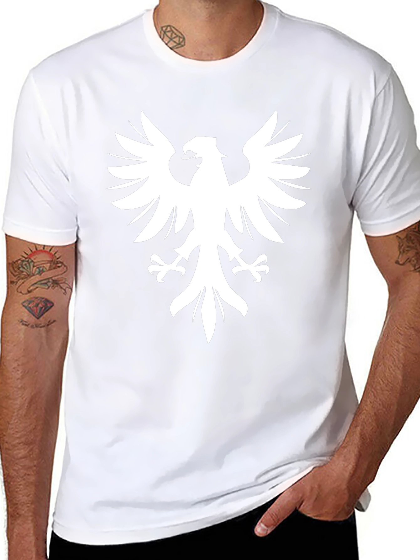Black Eagle Graphic Tee - Bold Statement Shirt
