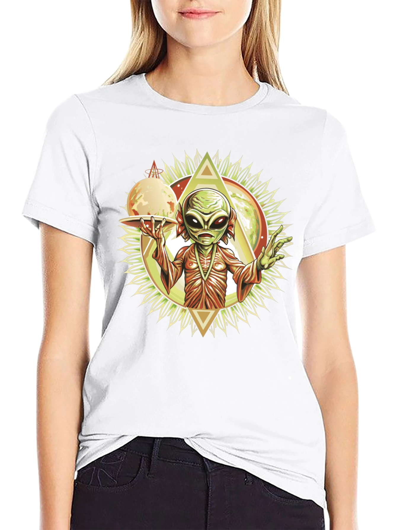Alien T-Shirt - Extraterrestrial Design