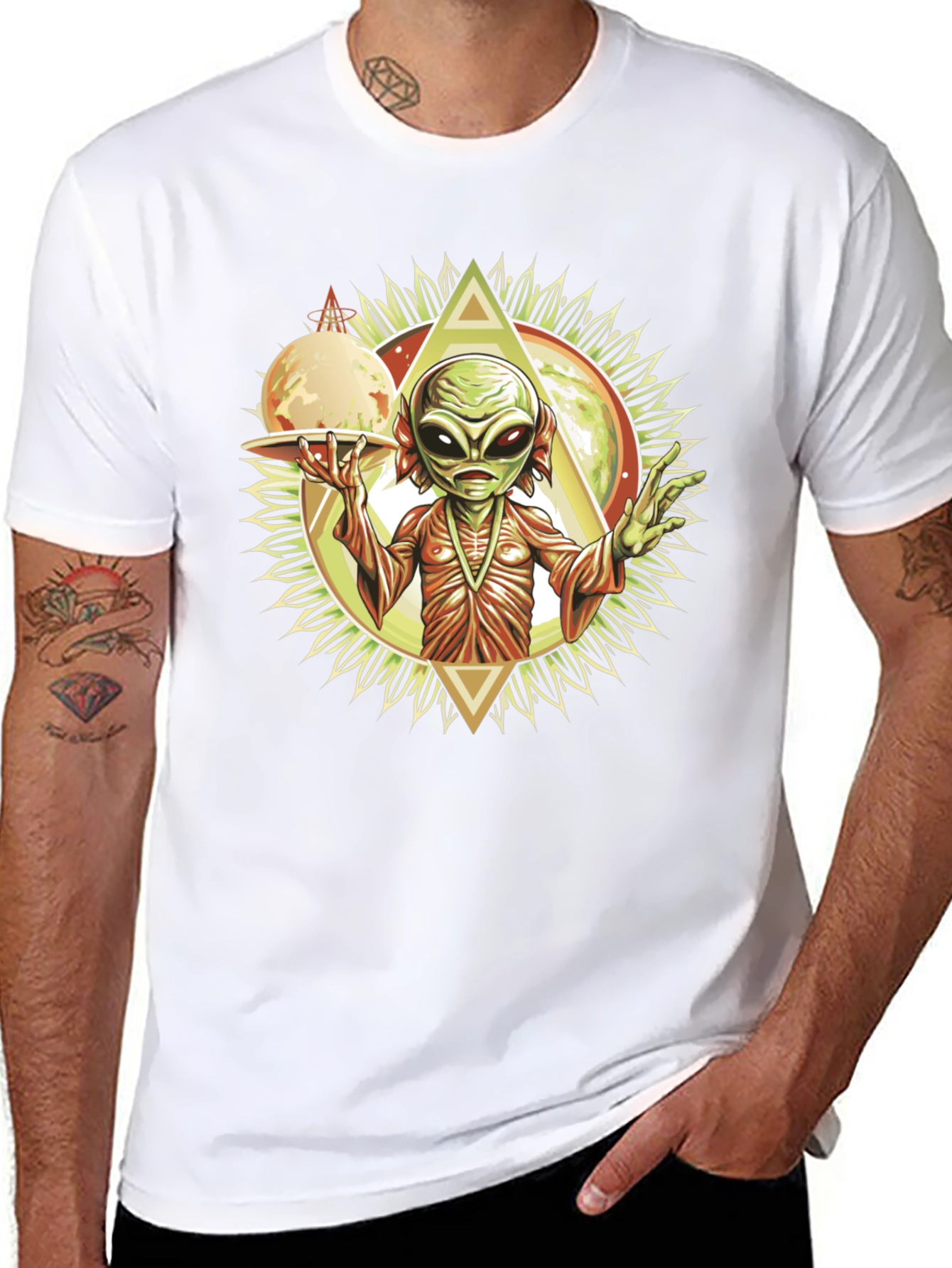 Alien T-Shirt - Extraterrestrial Design