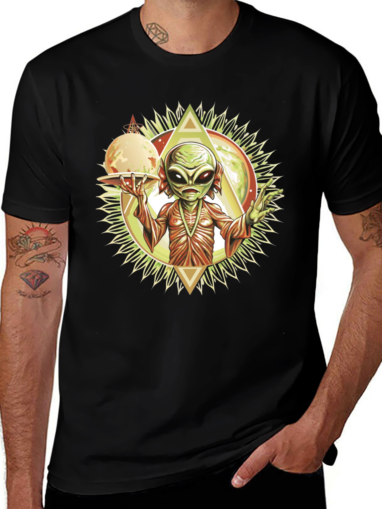 Alien T-Shirt - Extraterrestrial Design
