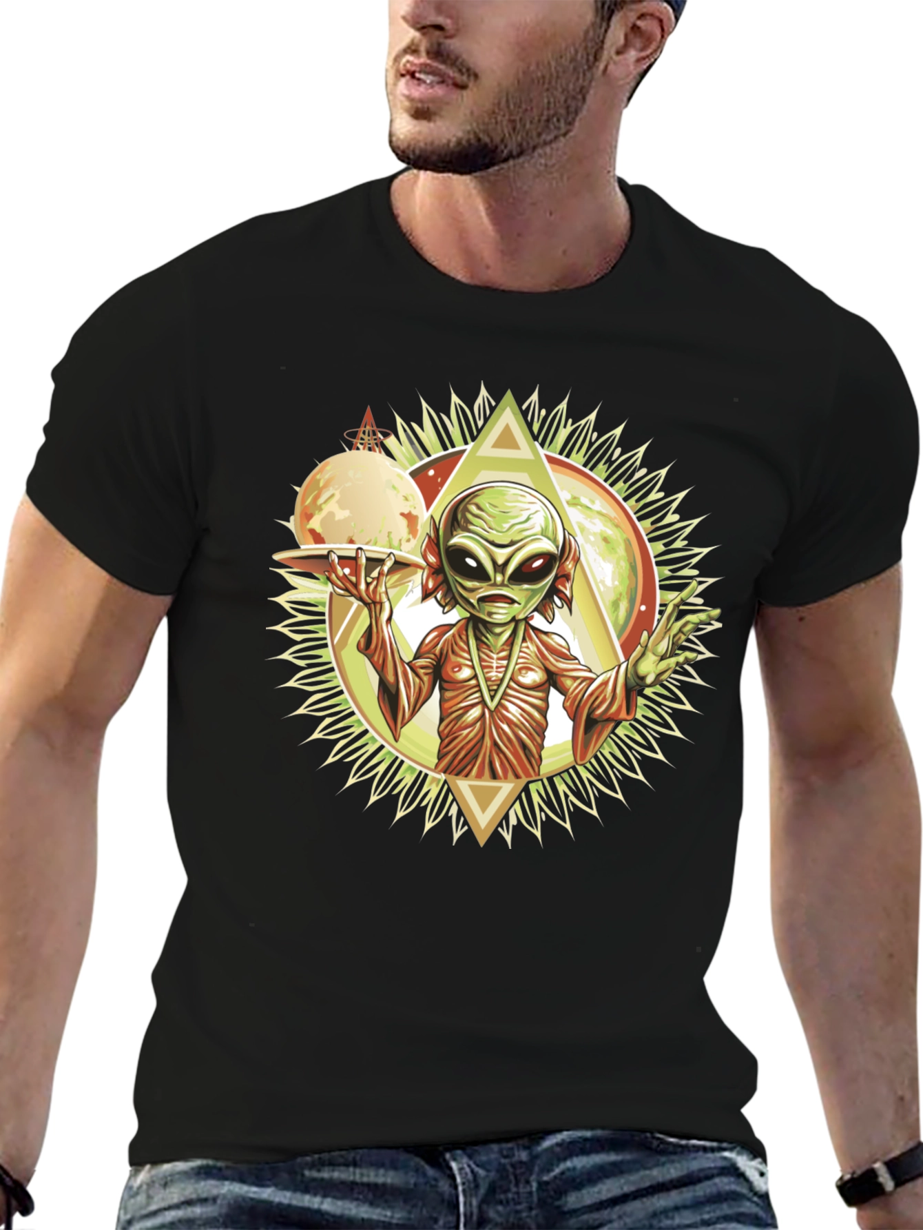 Alien T-Shirt - Extraterrestrial Design