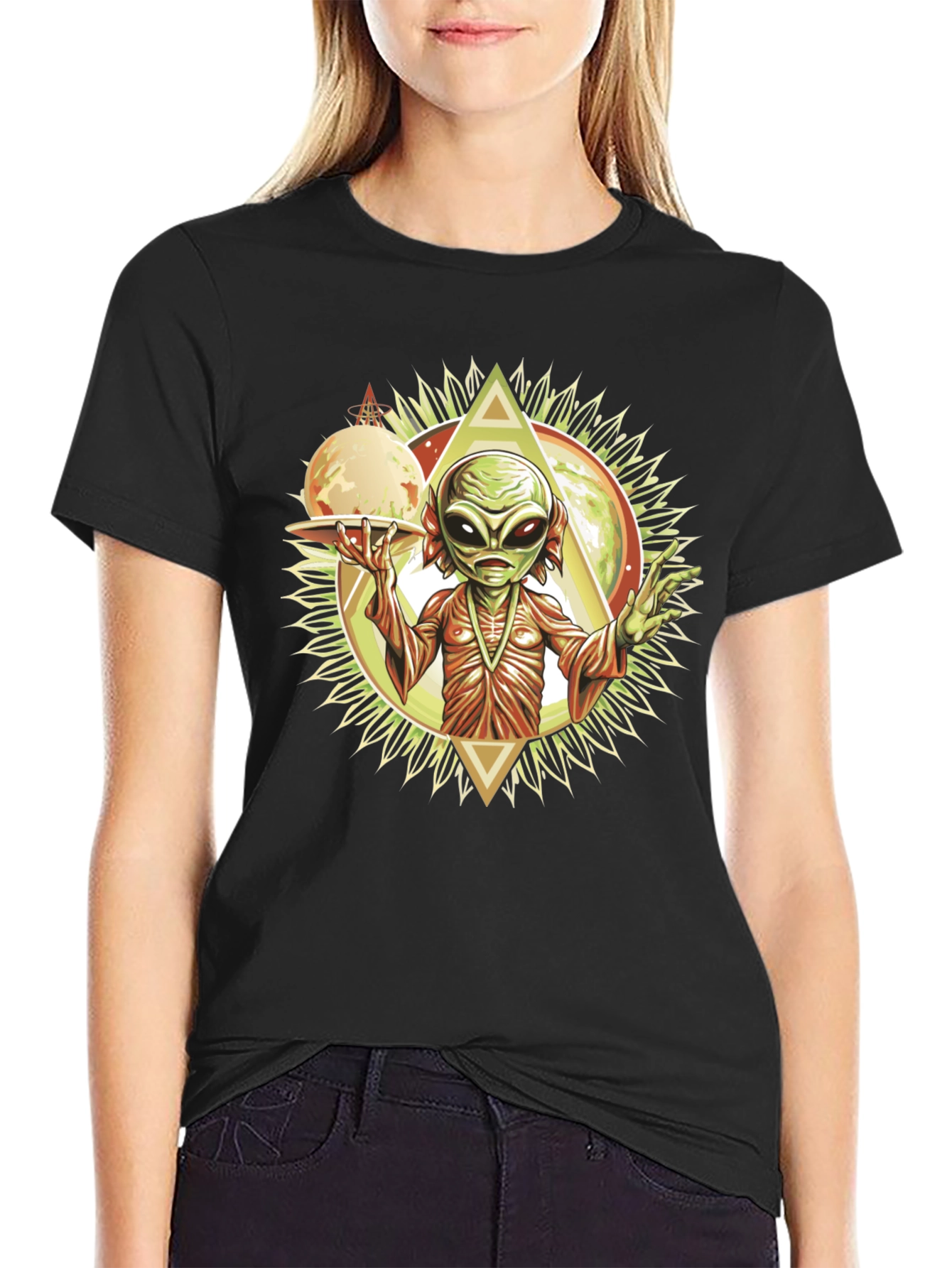 Alien T-Shirt - Extraterrestrial Design