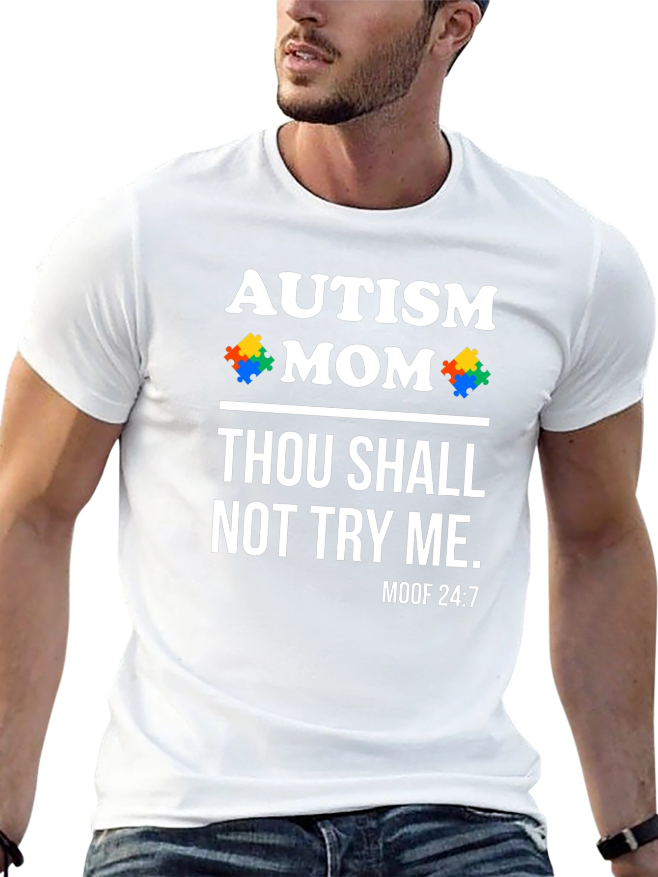Autism Mom Funny Graphic Tee
