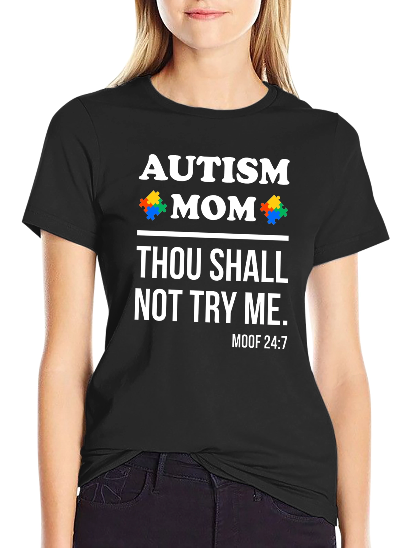 Autism Mom Funny Graphic Tee