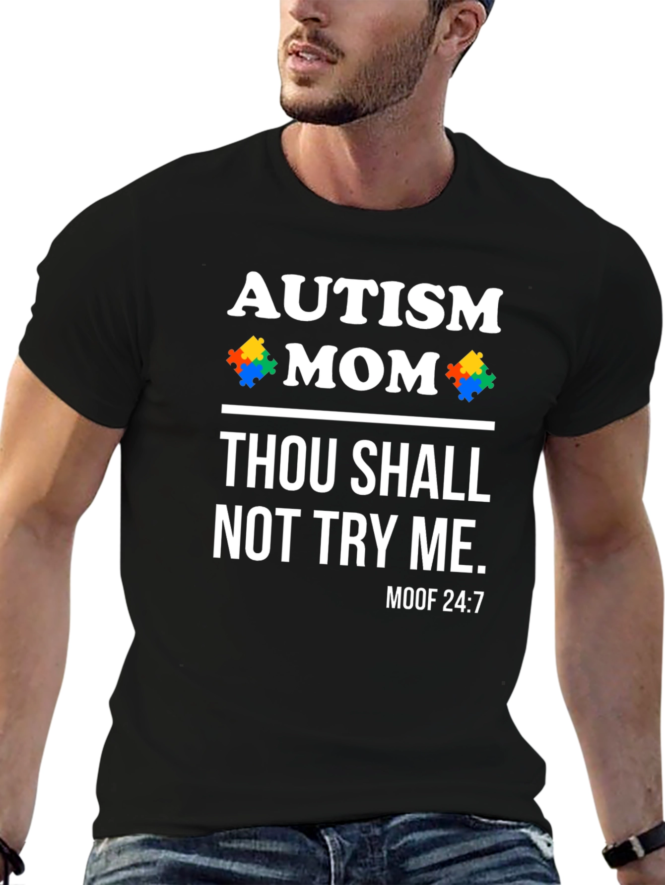 Autism Mom Funny Graphic Tee