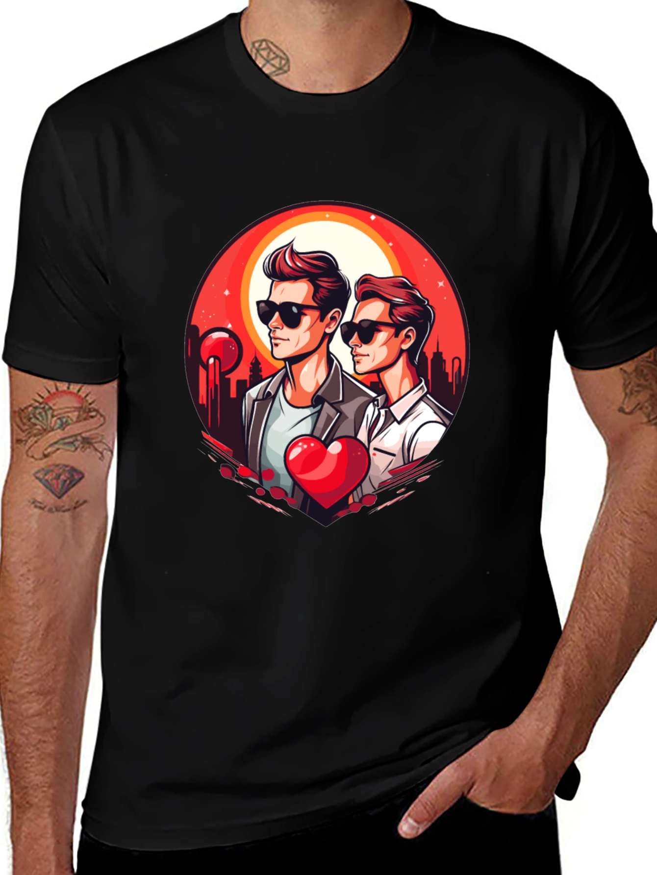 Gay Pride T-Shirt LGBTQ+ Design