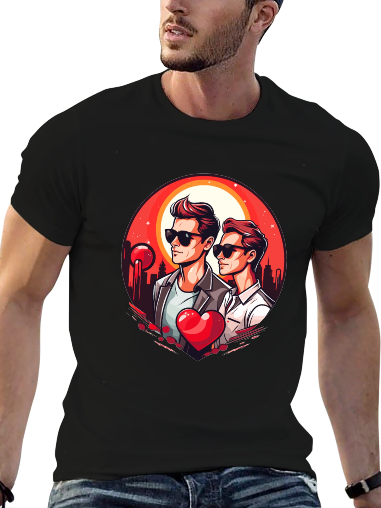 Gay Pride T-Shirt LGBTQ+ Design