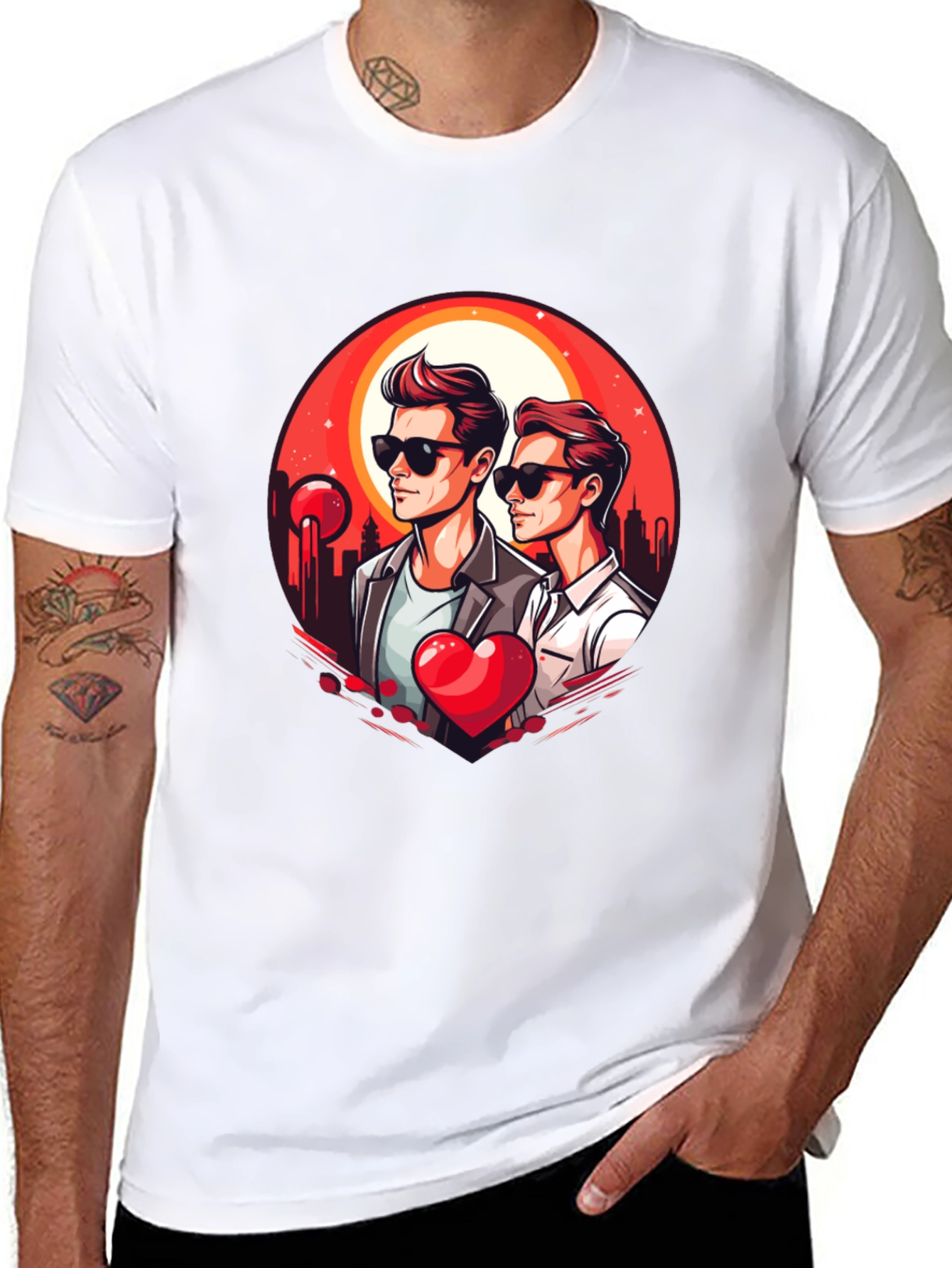Gay Pride T-Shirt LGBTQ+ Design