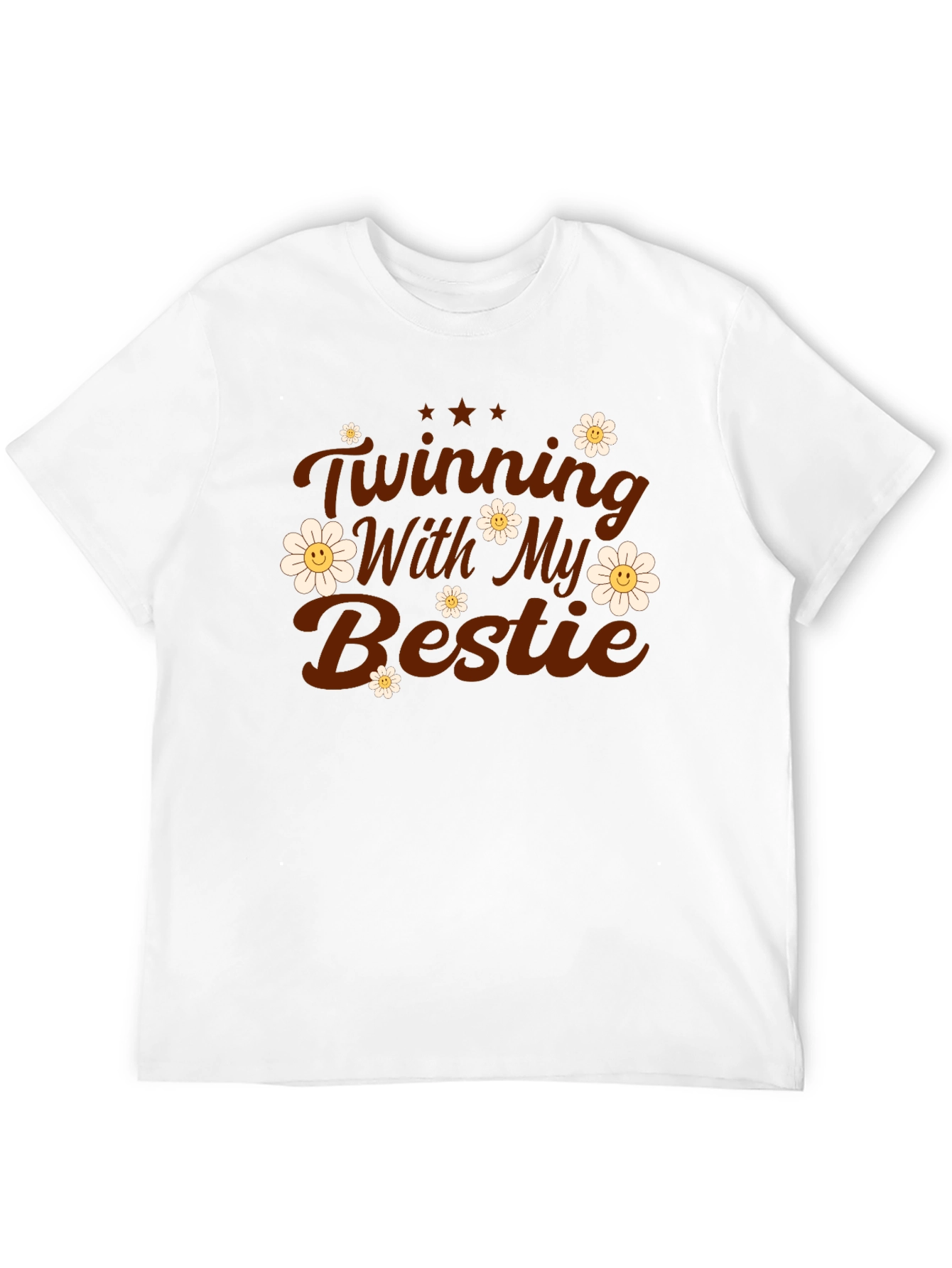 Twinning With My Bestie Graphic Tee