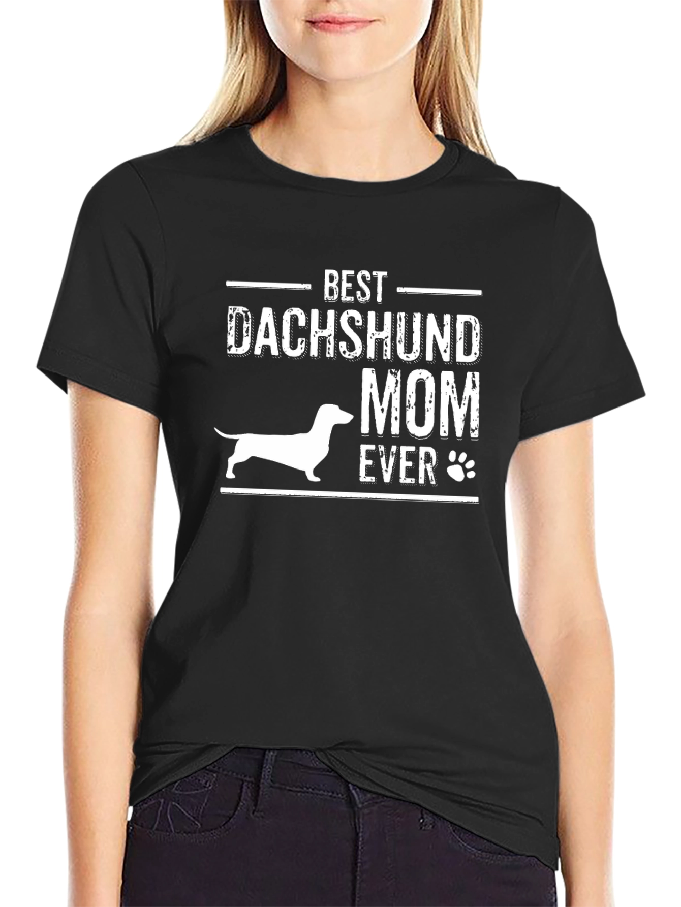 Best Dachshund Mom Ever Graphic Tee