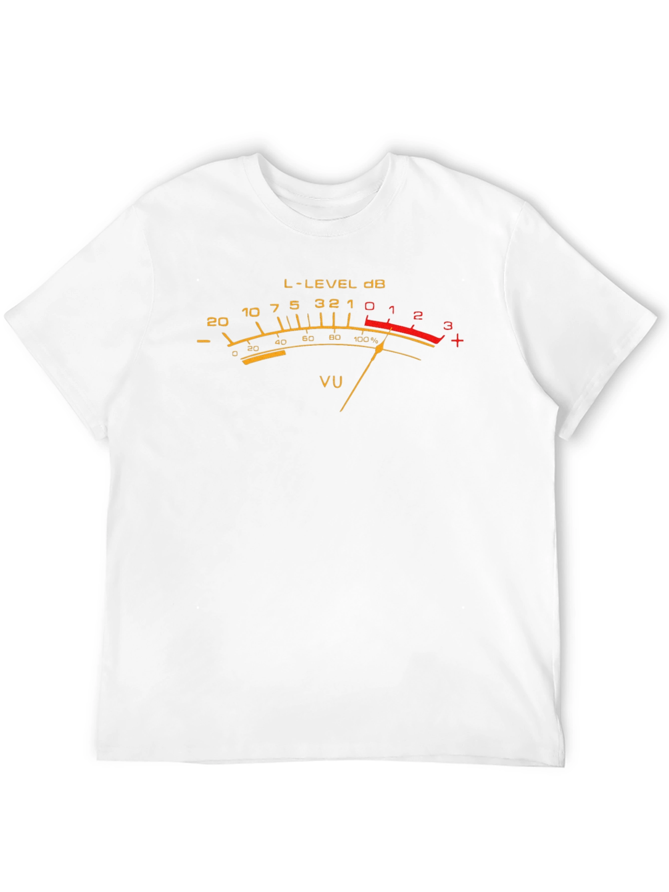 VU Meter T-Shirt - Audio Engineer Musician Tee