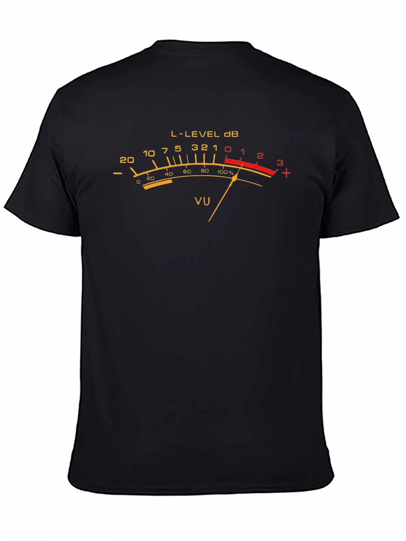 VU Meter T-Shirt - Audio Engineer Musician Tee