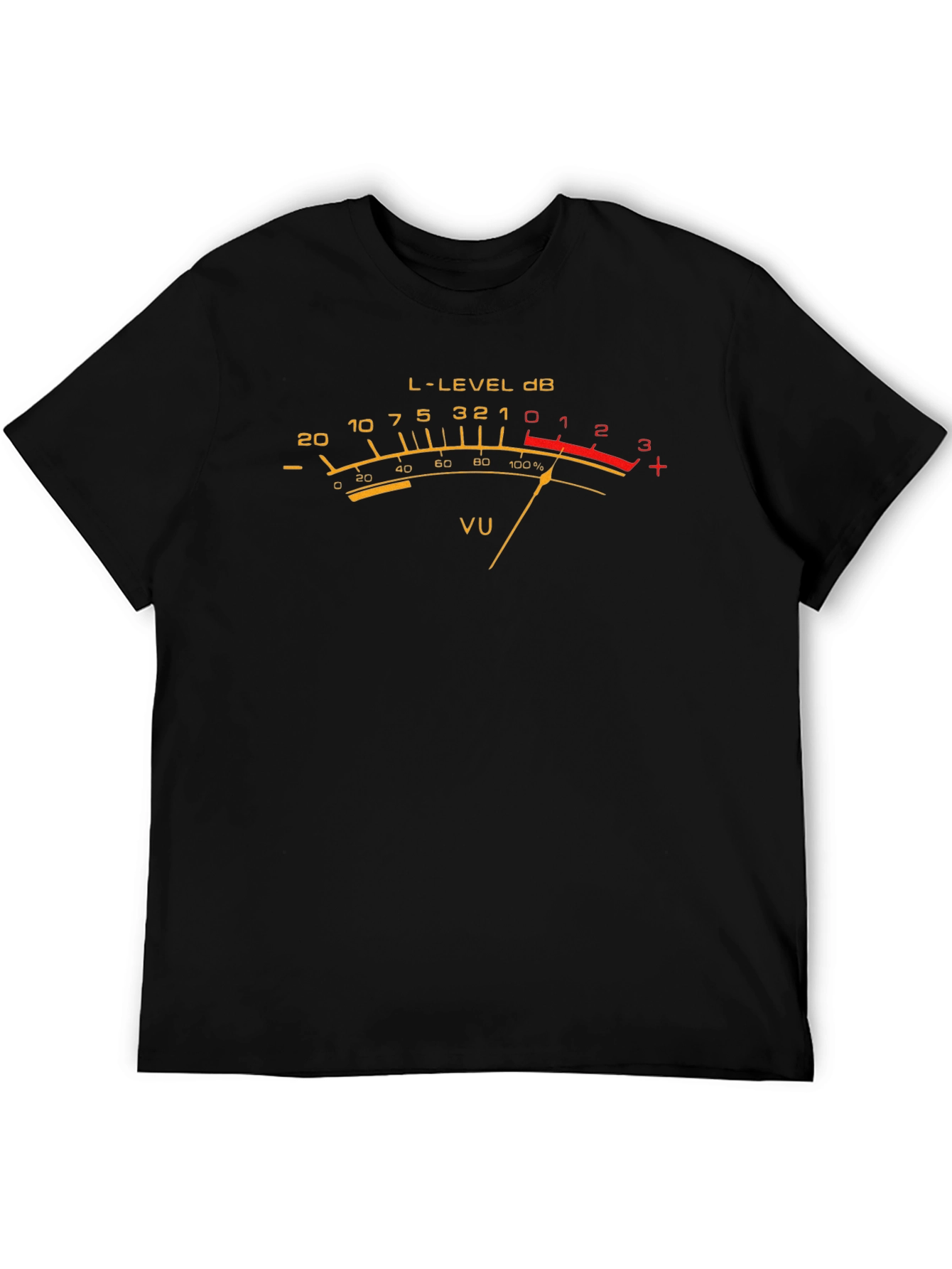 VU Meter T-Shirt - Audio Engineer Musician Tee