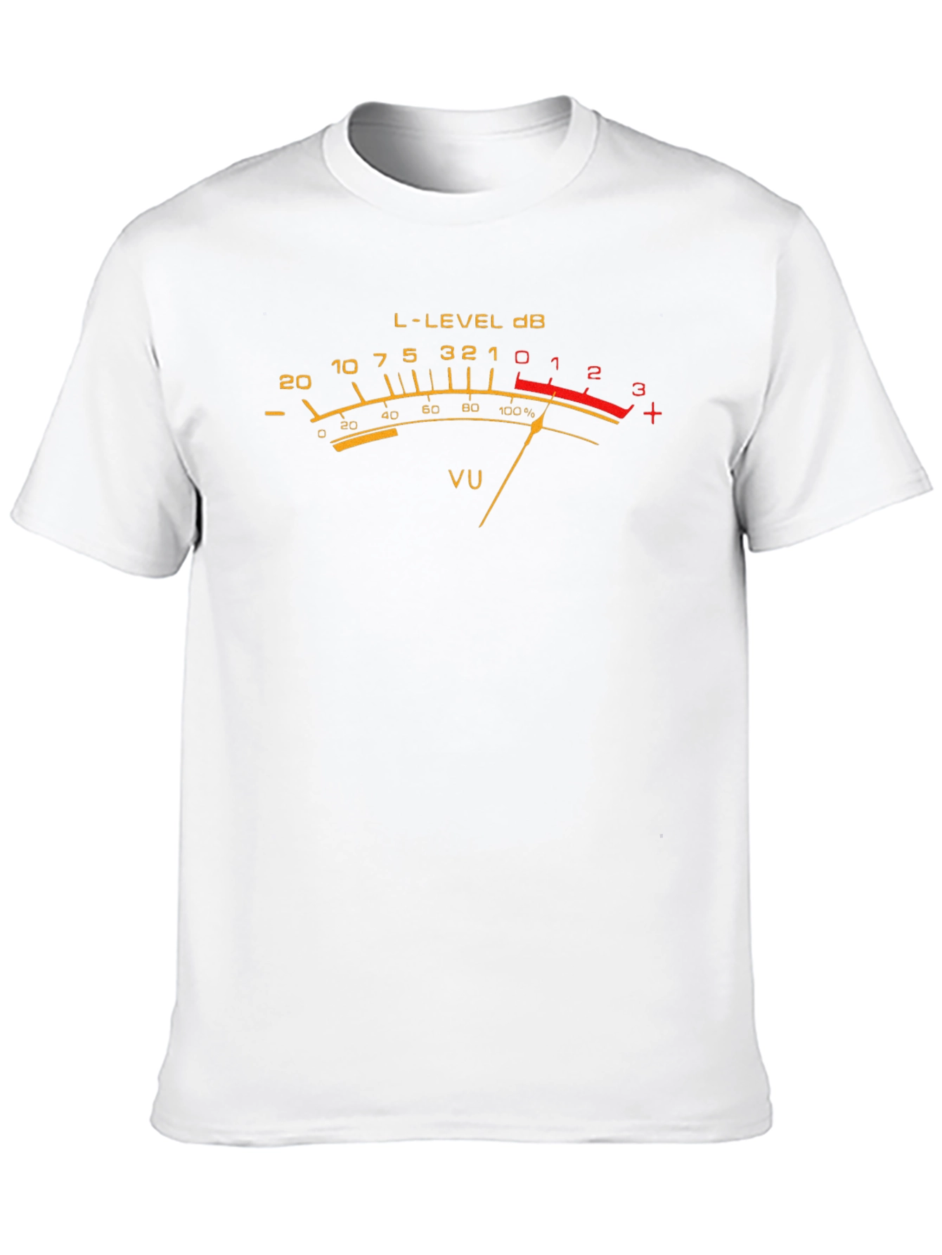 VU Meter T-Shirt - Audio Engineer Musician Tee