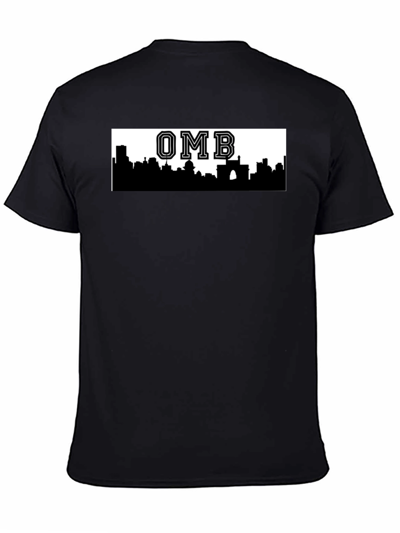 OMB Skyline Graphic Tee - Black T-Shirt