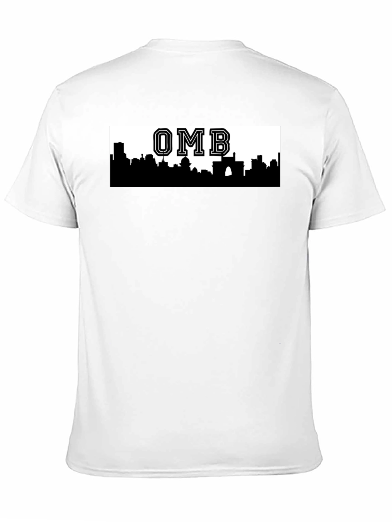 OMB Skyline Graphic Tee - Black T-Shirt