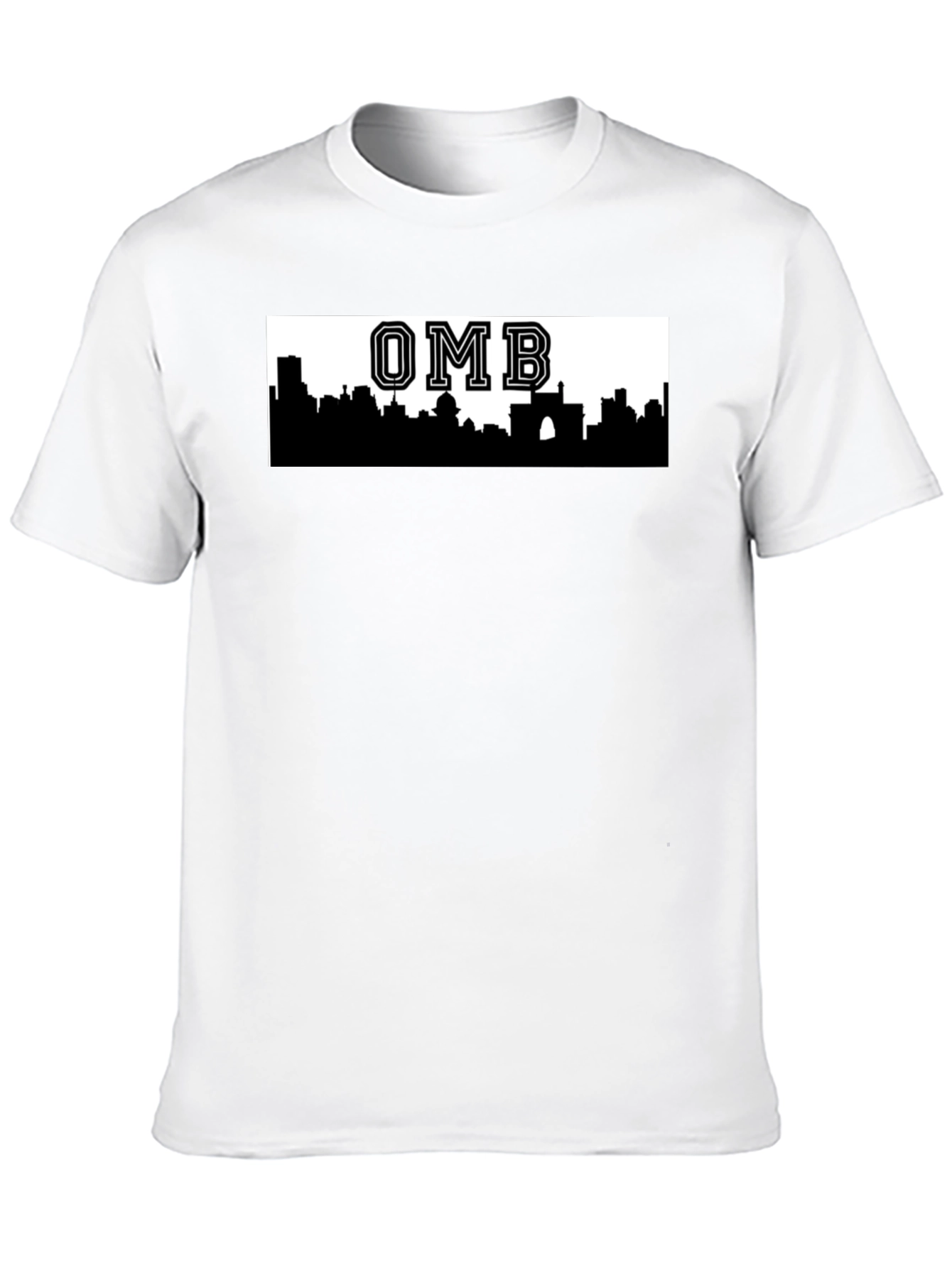 OMB Skyline Graphic Tee - Black T-Shirt