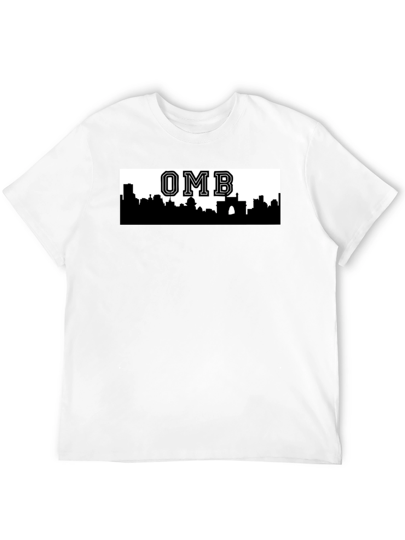OMB Skyline Graphic Tee - Black T-Shirt