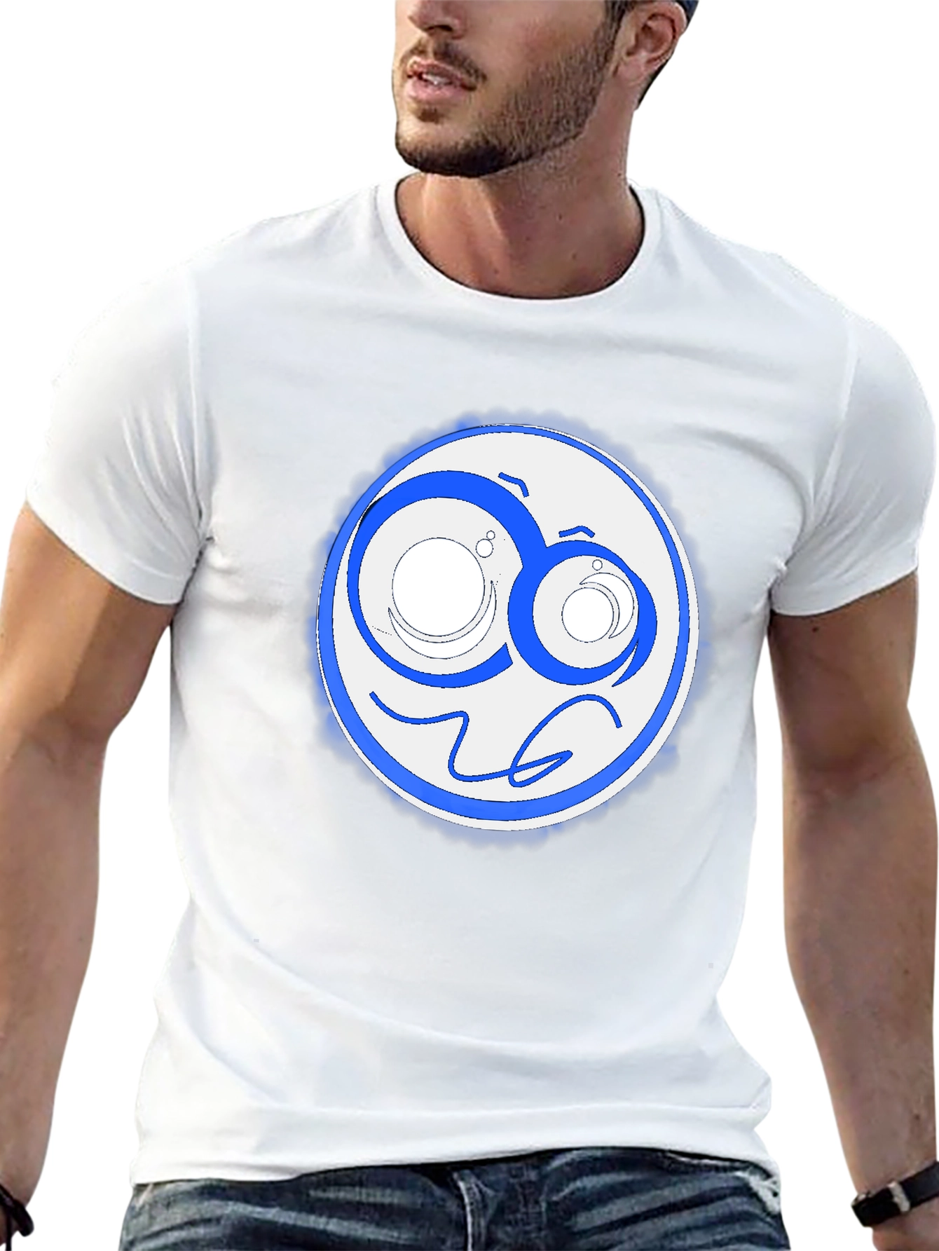 Gallifreyan Inspired Graphic Tee - Black