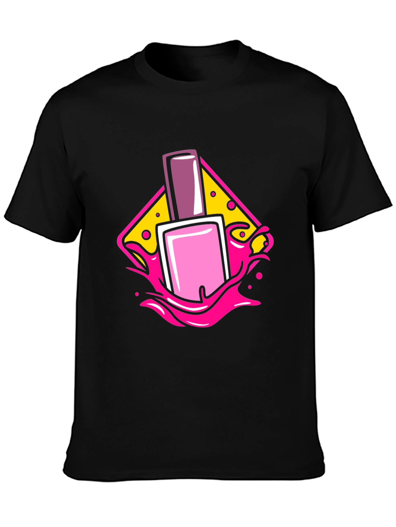 Nail Polish Graphic T-Shirt
