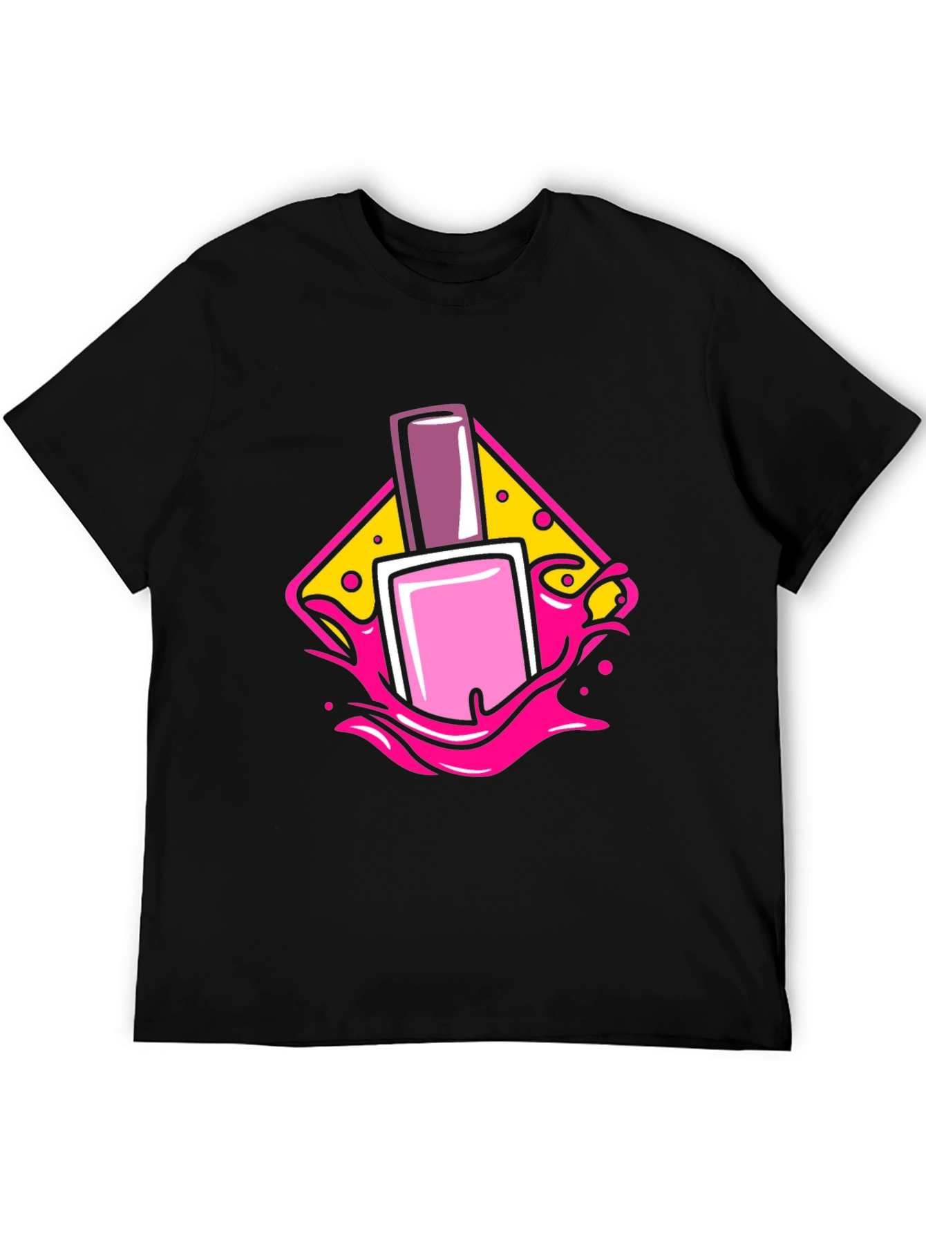 Nail Polish Graphic T-Shirt