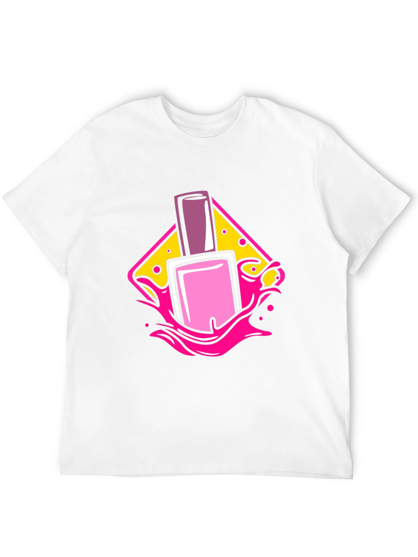 Nail Polish Graphic T-Shirt