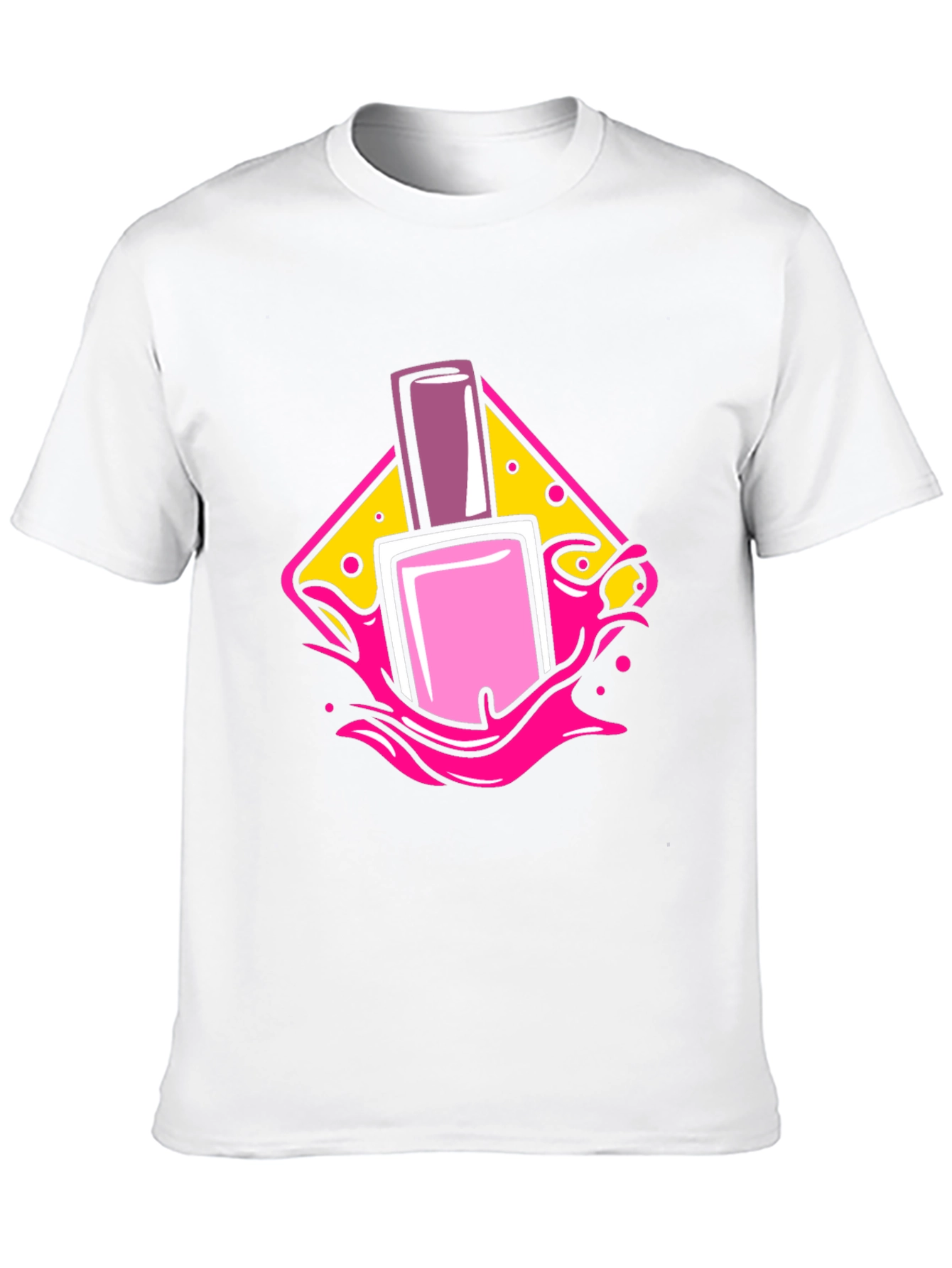 Nail Polish Graphic T-Shirt