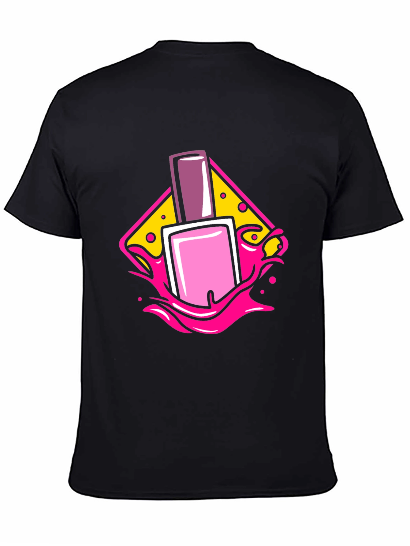 Nail Polish Graphic T-Shirt