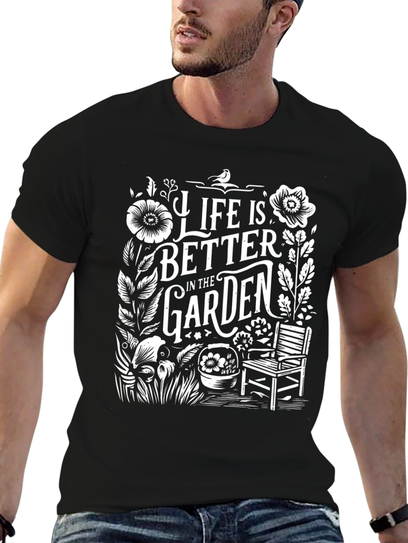 Life is Better in The Garden Graphic Tee