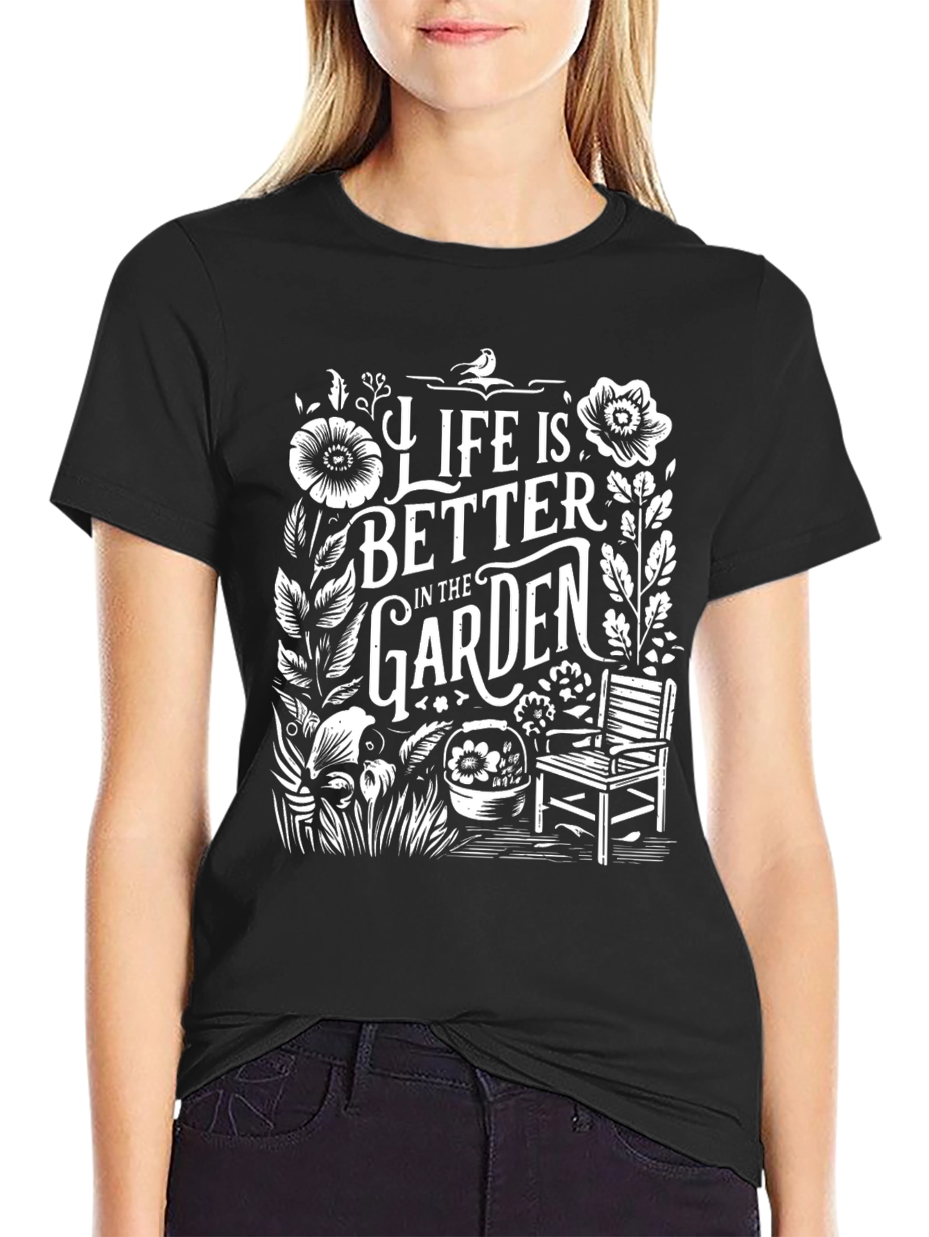 Life is Better in The Garden Graphic Tee
