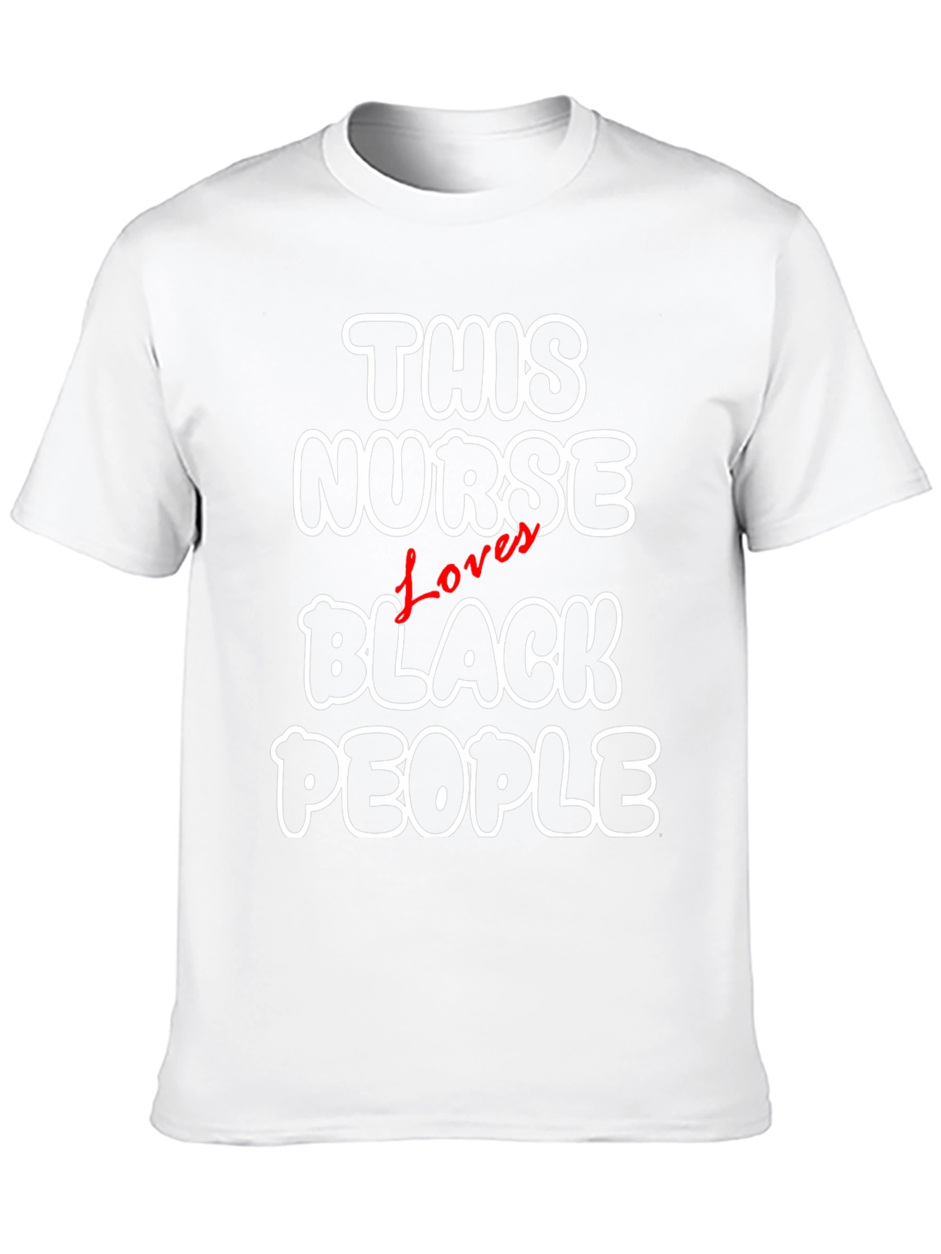 This Nurse Loves Black People T-Shirt