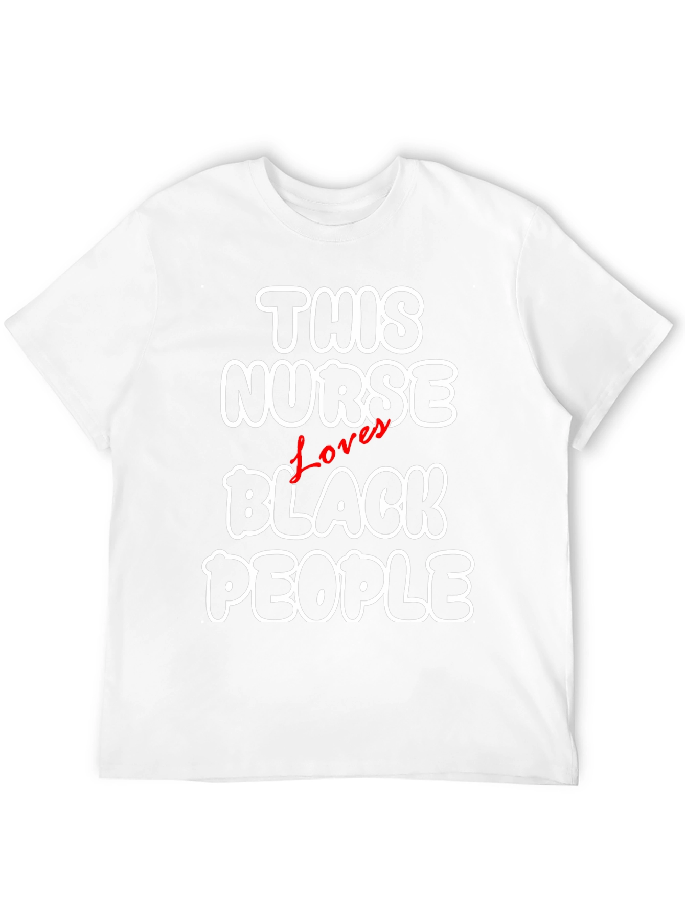 This Nurse Loves Black People T-Shirt