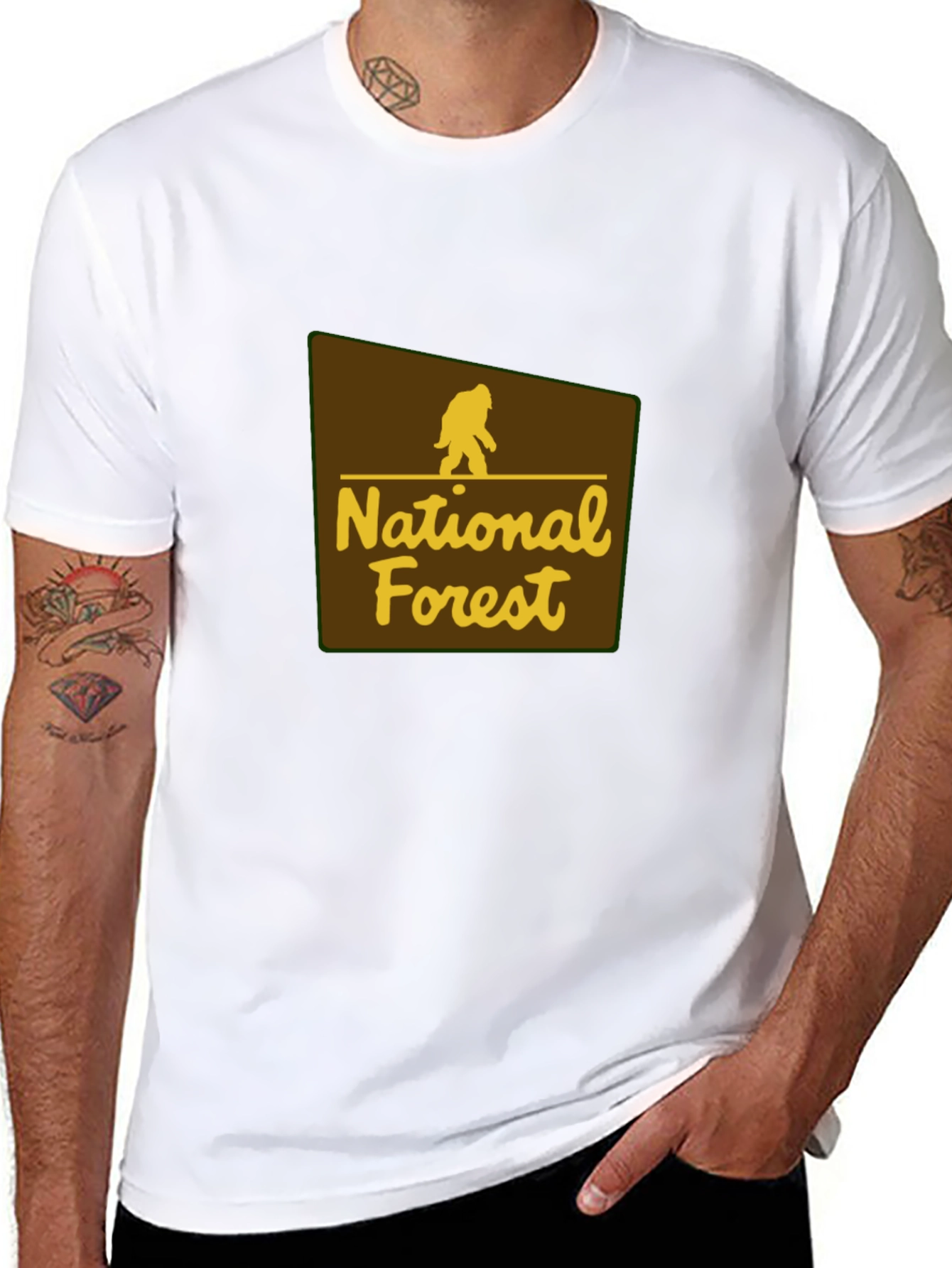 National Forest Bigfoot T-Shirt