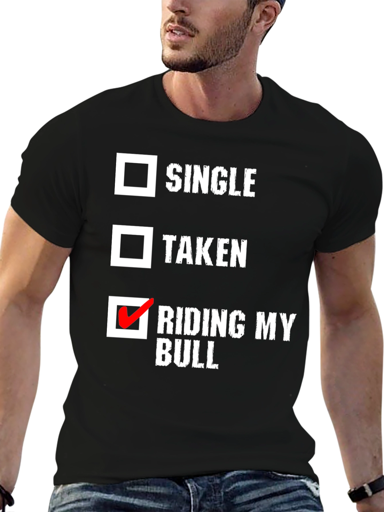 Riding My Bull Novelty T-Shirt
