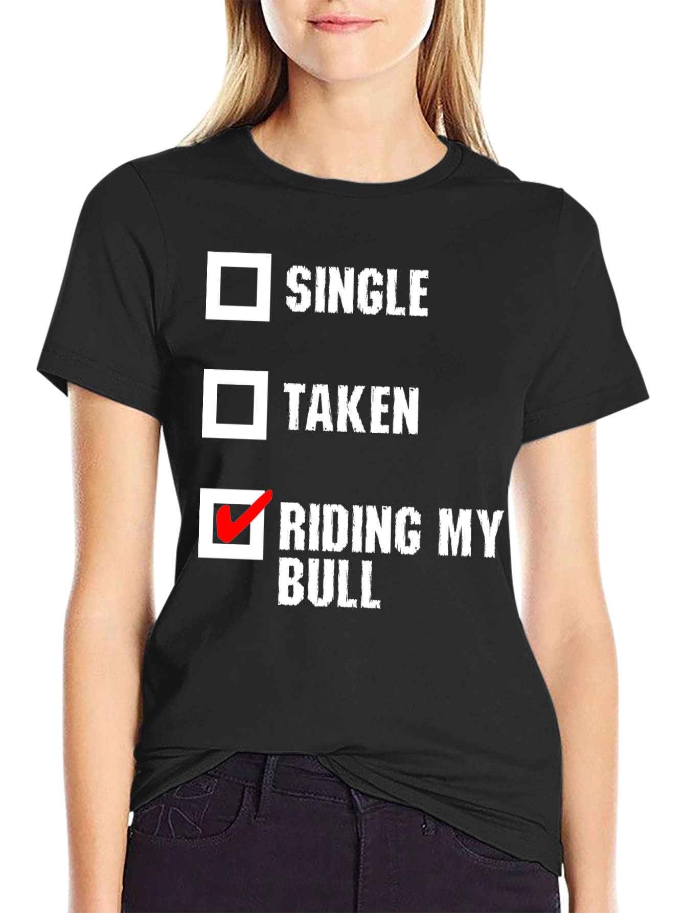 Riding My Bull Novelty T-Shirt