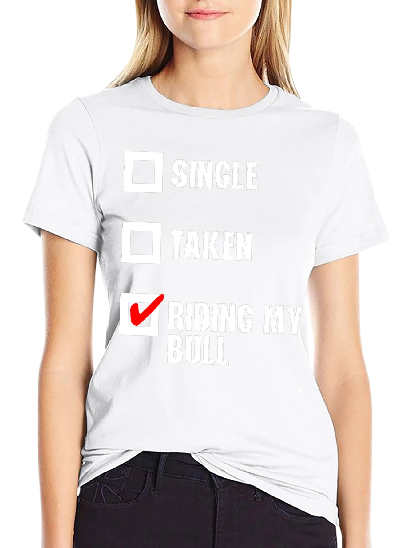 Riding My Bull Novelty T-Shirt