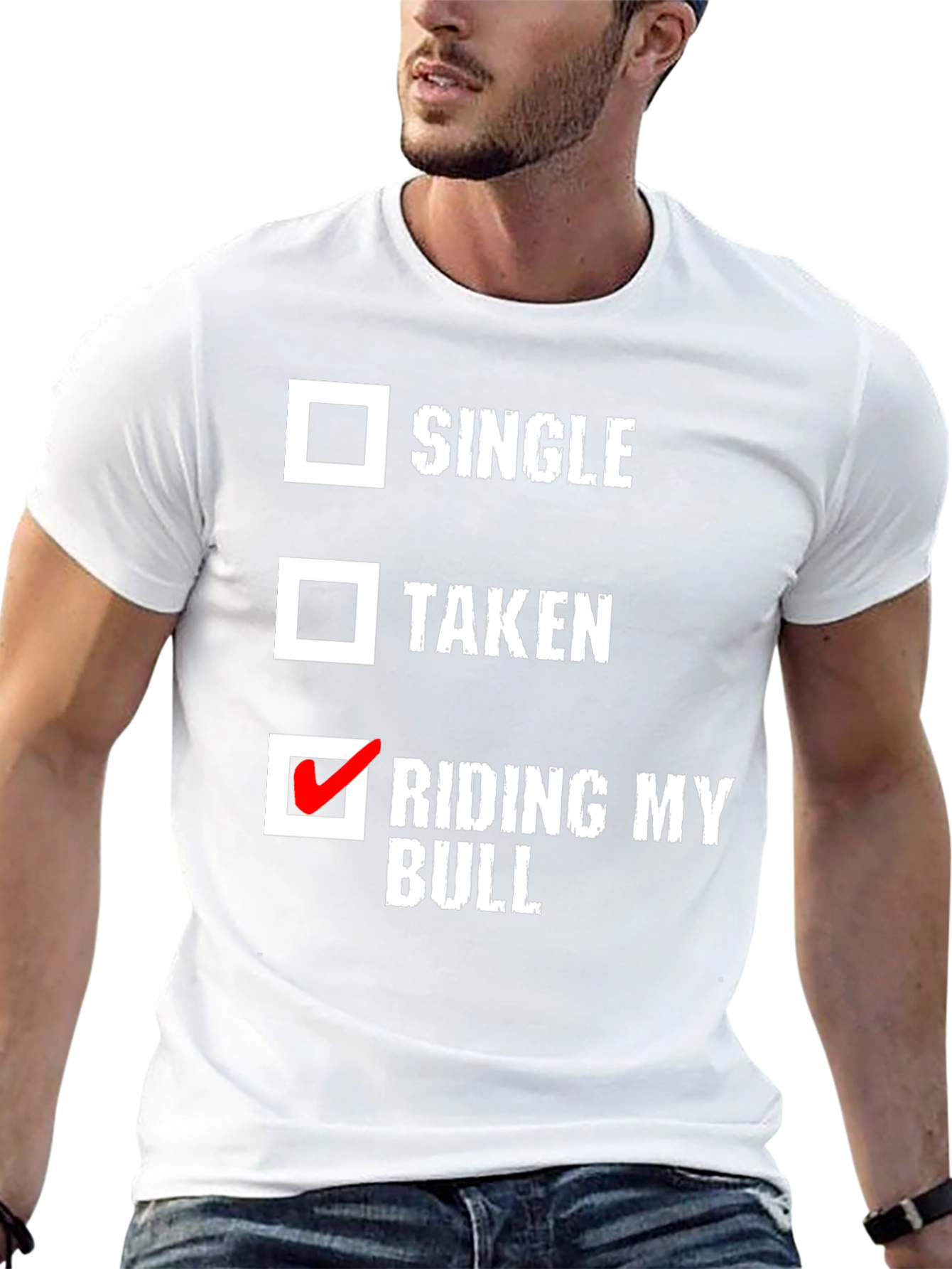 Riding My Bull Novelty T-Shirt