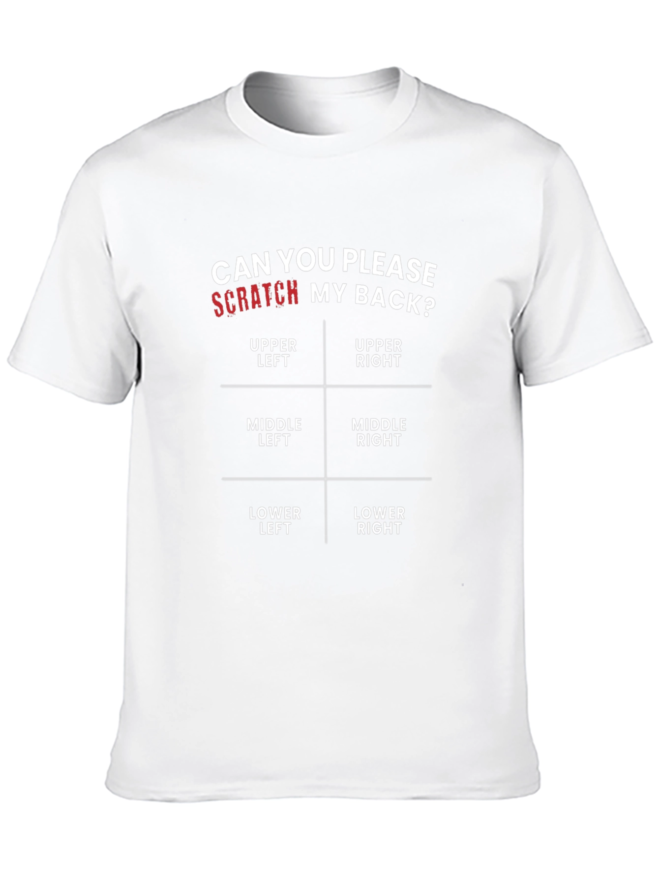 Scratch My Back T-Shirt Funny Novelty Tee