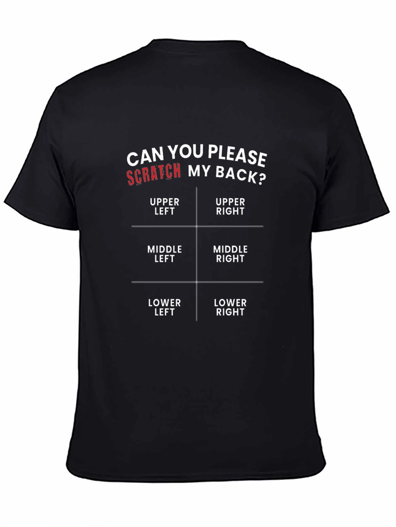 Scratch My Back T-Shirt Funny Novelty Tee