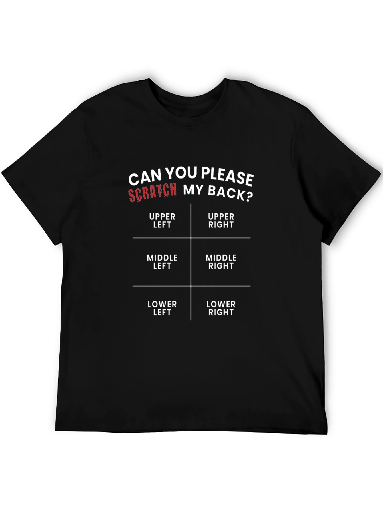 Scratch My Back T-Shirt Funny Novelty Tee