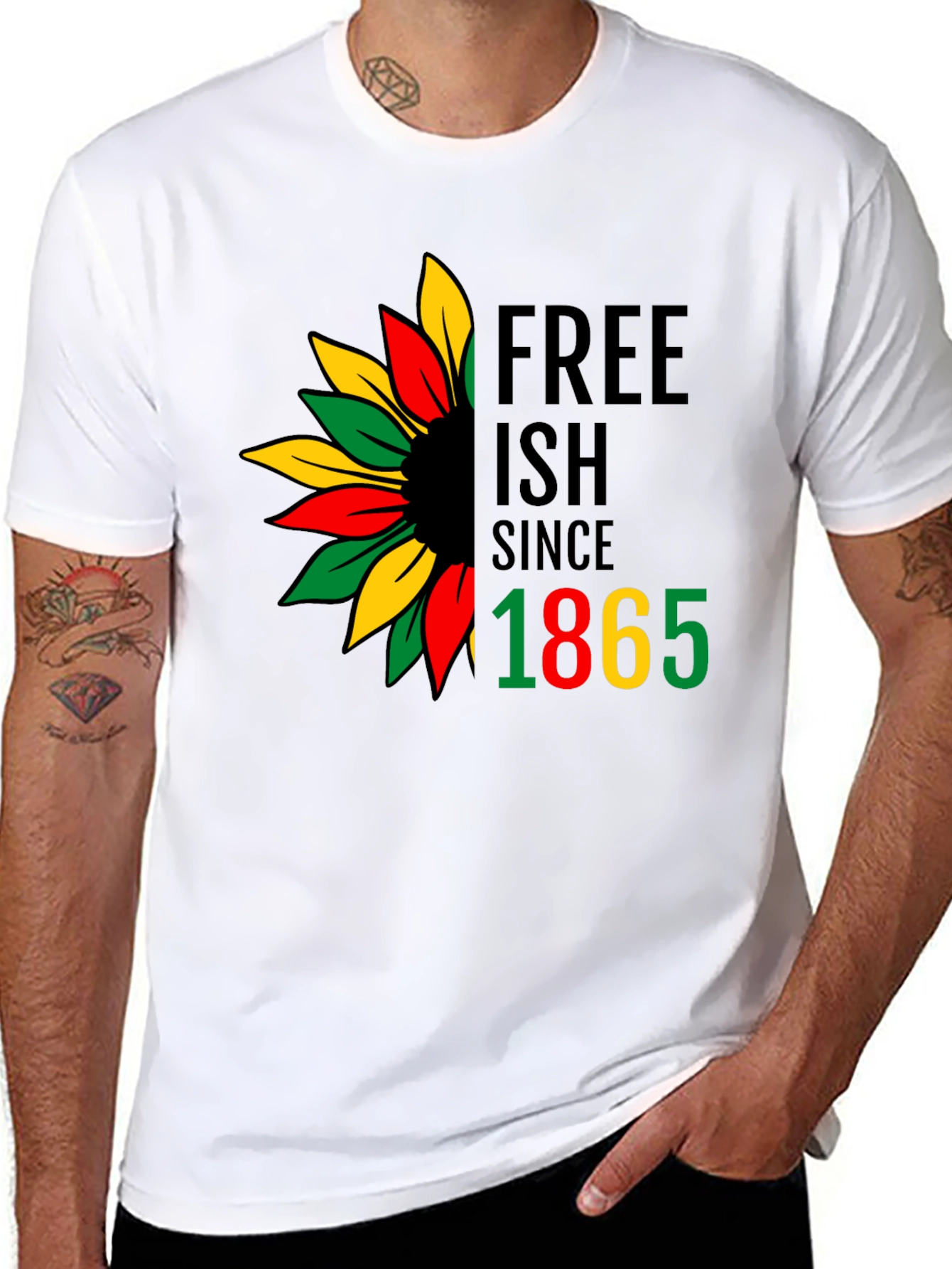 Free-ish Since 1865 Black Pride T-Shirt