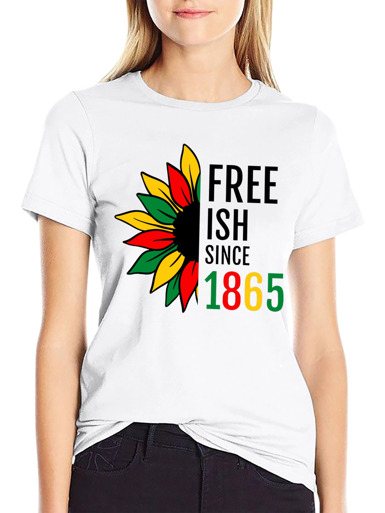 Free-ish Since 1865 Black Pride T-Shirt