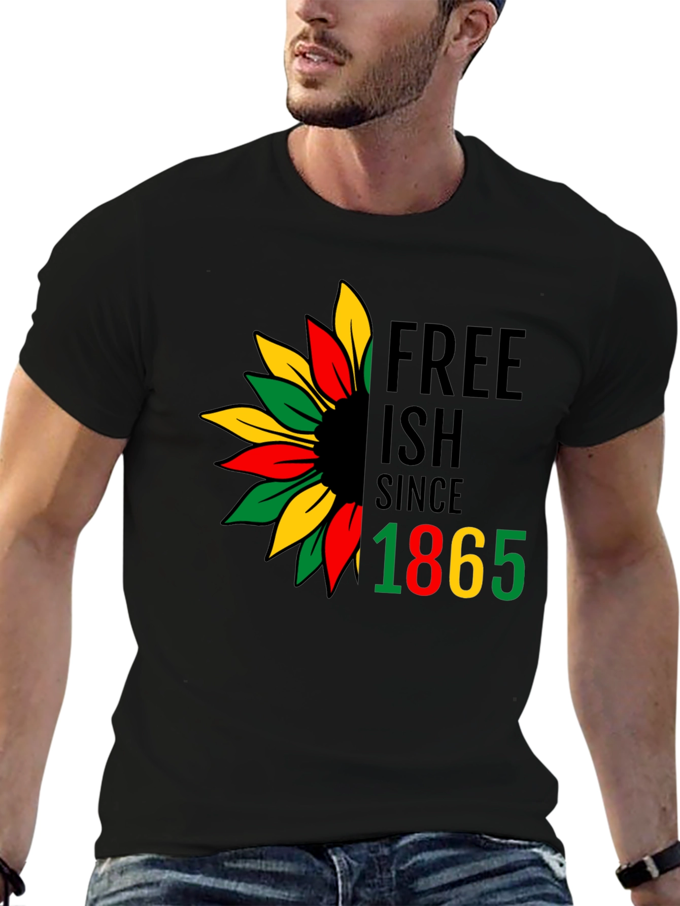 Free-ish Since 1865 Black Pride T-Shirt